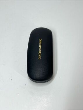 Christian Siriano Black Eyeglass Case